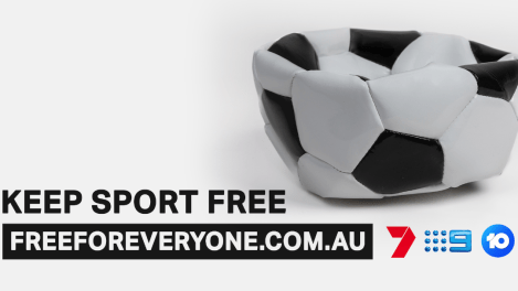 ‘No aerial is going to mean no access to free sport’: Networks launch 11th-hour ad campaign to keep sports free